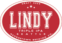 Lindy Triple IPA tap label