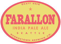 Farallon IPA tap label