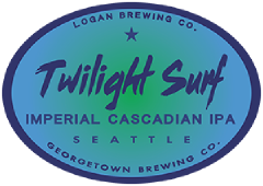 Twilight Surf Imperial Cascadian IPA label