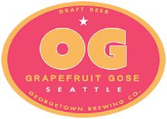 OG Grapefruit Gose tap label
