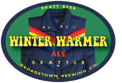 Winter Warmer Ale tap label