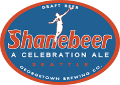 Shanebeer Celebration Ale tap label